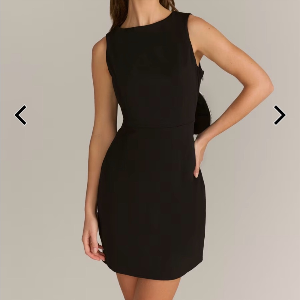 New York & Company Black Mini Dress